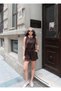 Oysho Fabric Lace Detail Shorts Set - 6