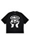 Unisex Oversize Corteiz Hands Printed Boxy Fit Thick Fabric (240Gsm) T-Shirt