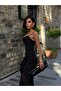 Women's Ruffled Adjustable Strap Tulle Dress - 6