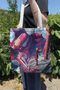 Neon Genesis Evangelion V4 Summer Winter Double-Sided Canvas Print Tote Bag Anime Bag