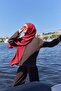 شال حرير كوبرا أحمر - 6