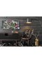 Graffiti Bulldog Canvas Wall Art | 50x100 Inches Gallery Wrapped | Pop Art Street Art with Cartoon Stickers | Urban Dog Decor - 3