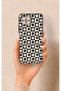 Omix X600 Compatible Flower Motif Checkered Pattern Silicone Case