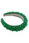 -Faux Pearl Headband - Multicolor - 3