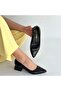 Meort Black Patent Leather Heeled Shoes - 4