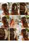 Pinterest Floral Hairpin Buckle 14K Large Size Korean Style Hair Clip - 3