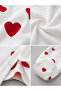 3-Piece Heart Patterned Newborn Baby Girl Cotton Sleeping Bag Set - (0-3 Months) Seasonal - 4