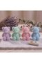 Handmade Set Of-4 Teddy Bear Multiple Scented Candle | Kids Room & Home Decoration | Cute Teddy Bear Elegant Gift For Birthdays, New Born & Special Occasions - 2