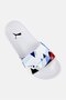 Kids Boy BMW MMS Leadcat 2,0 Graphic Slip On Slides, White - 3