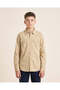 Senior Boys Beige Plain Two Pocket Flap Shirt