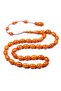 12X8 mm Beautifully Strung Systematic Claspable Amber Prayer Beads - 2