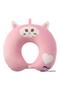 Mavi̇makro Travel Neck Pillow with Cat Figure and Embroidery - 4