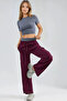 Soft Touch Modal Textured Trousers with Bow Detail - 8