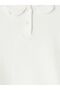 Lcw Kids White Baby Collar Girl's T-Shirt - 2