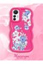 Mi 12 Lite Compatible Case Camera Protector Red Silicone Couple Phone Case Floral Pattern - 2