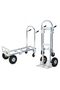 2-in-1 Heavy Duty Folding Dolly Cart with Wheels, 1000lbs Capacity Aluminum Hand Truck Convertible Hand Truck Dolly with Dual Wheels for Moving, Delivery, Warehouse & Home Use