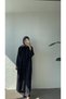 Long Muslin Tunic - Black - 6