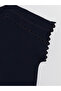 Original Oval Collar Embroidered Blouse - 7