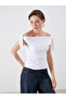 Original Draped Collar Gathered Blouse