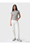 Lcw vision anthracite bicycle collar stone women's t-shirt - 2