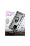 Xiaomi Poco F3 Case Sofia Silicone Cover with Ring - Silver - 7