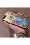 حافظة مطبوعة برسومات كرتونية عالية الجودة متوافقة مع iPhone 7 Plus/8 Plus، أنيقة ومتعددة الاستخدامات.