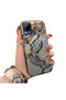 Realme C15/C25/C25S Compatible High Quality Chinese Style Black and White Dragon Printed Case - 2