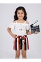Girl's Suit with Strappy Shorts Age 3-10