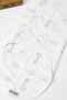 0-4 Months Newborn 100% Cotton Velcro Baby Swaddle Blanket Soft Combed Cotton Baby Gift - 2