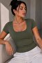 Soft Touch Square Neck Body |   Jumpsuit Lined Md3535 - 6