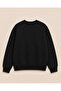 Rainbow Printed 2 Thread Threaded Crew Neck Sweatshirt - 2