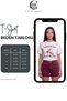Women's Sorry I'M Late Lamb Print Relaxed Fit T-Shirt White - 8