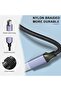 ®   كابل طابعة USB من النوع A إلى النوع B، كابل USB 2.0 من النوع A إلى B بطول 9.8 قدم مصنوع من النايلون المنسوج، USB - 7
