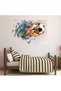 3D Wall Sticker Soccer Football Wall Decals for Boys Room Wall Art Decal for Boys Bedroom Sports Room Decoration Football Theme Stickers - 4