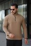 Men's Zip Collar Fleece Sweat