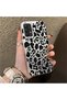 Samsung Galaxy A32 4g Compatible High-Quality Black Leopard Phone Case, Shockproof