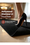 Black Carpet Assembly, 9.8X98Ft, Non-Slip Indoor Assembly | Thick and Durable Polypropylene Carpet - 3