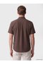 Mürdüm Regular Fit Gabardine Men's Shirt - 4