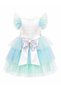 Girl's Sequined, Tulle Detailed, Lined Princess Evening Dress 4-8 Years Birthday, Graduation, Party, Wedding, Special Occasion - 7