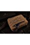 Men's Crazy Brown Genuine Leather Shoulder Strap Messenger Bag Shoulder Bag - 2
