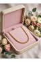 Gold Color Gourmet Chain Xuping Necklace - 3