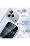 Silicone Case for iPhone 17 Pro, Mist Blue | Silky Soft Touch, Shockproof Protection, Scratch - 5