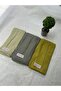 Hijab Plain Cotton Crash Shawl Set of 3 (Pastel Yellow - Sage - Olive Green) - 4