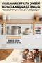 16-30 cm Adjustable Industrial Stainless Steel Round Pastry Cake Circle Inox Mold with Clamp 723427 - 4