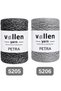 Petra Glitter Polyester Bag Yarn 200 Gr 140 m Hand Knitting Yarn 4-6 mm Compatible with Crochet Hook and Needle - 4