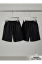 Sport Shorts 2-Pack Thin Summer Sweat-Absorbing X Printed Women's / Men's Unisex Model - 2