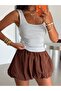 Basic Thick Strap Tank Top - Gray - 4