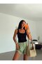 Basic Thick Strap Tank Top - Black