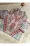 Breeze Grey Kaftan-Trouser-Stole 3 pcs Set - 3