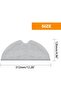 4-Piece Mop Pad Set Washable Reusable Microfiber for Dreame D9 D9 Pro D9 Max F9 F9 Pro L10 Pro Vacuum - 4